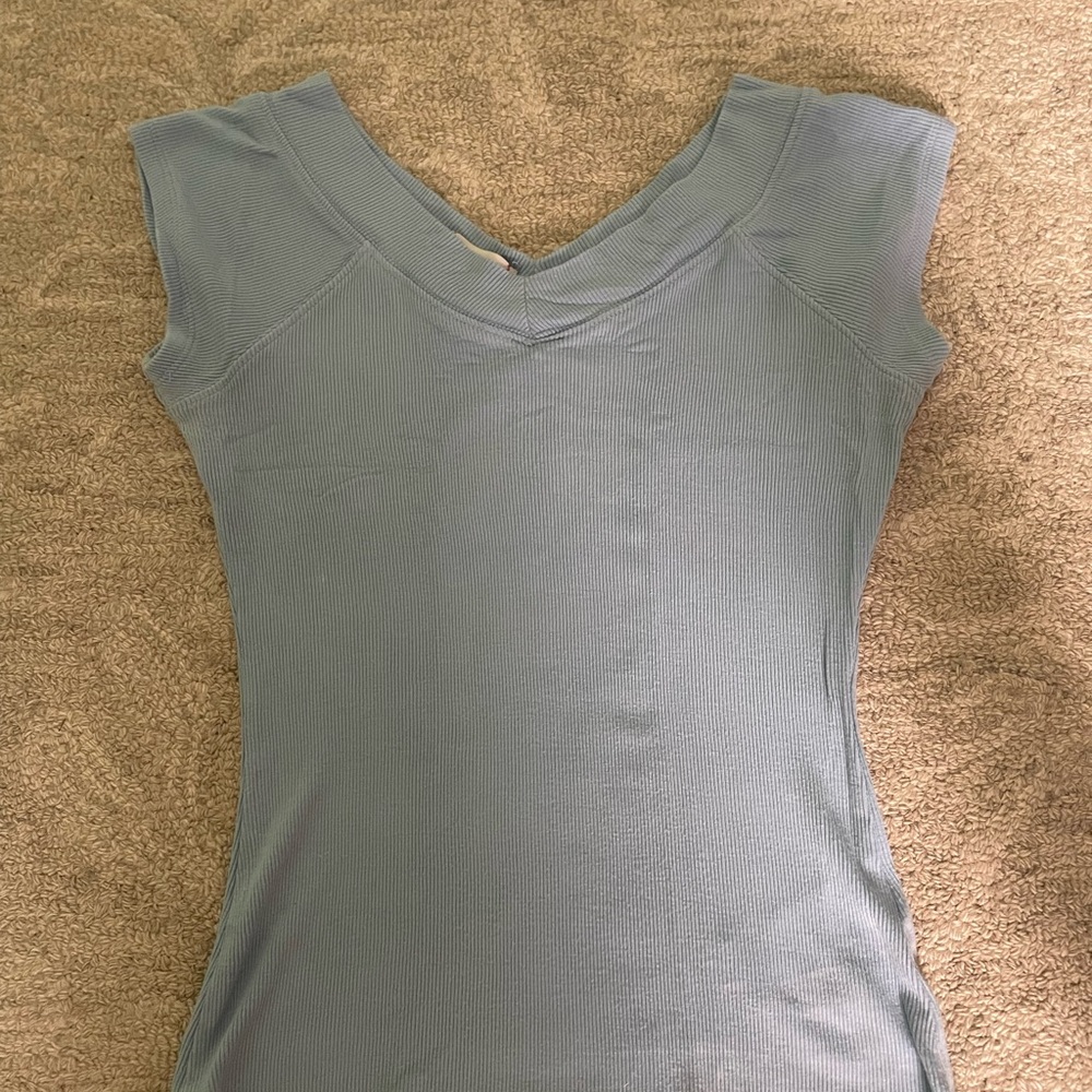 Light blue BDG v neck